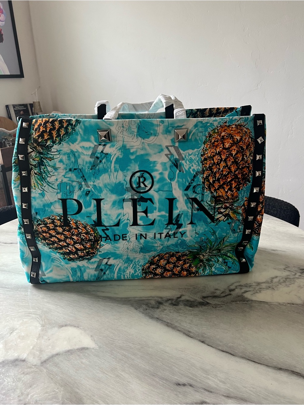 $1299 NWT Philipp Plein Tote